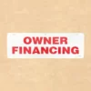 Owner Financing Sign Rider
