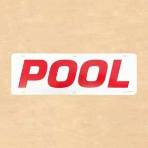 Pool Sign Rider