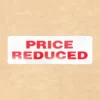 Price Reduced Sign Rider